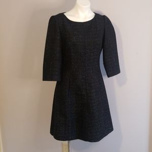 Long Sleeved Black Vince Camuto Dress Size 10